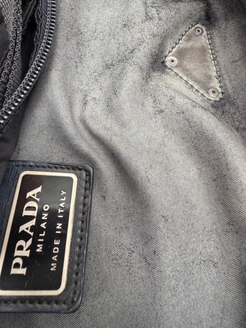 PRADA（プラダ）PRADA (プラダ) ショルダーバッグ ブラックの古着・服飾アイテム