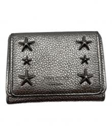 JIMMY CHOO（ジミーチュウ）の古着「3つ折り財布」｜シルバー