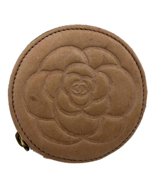 CHANEL（シャネル）CHANEL (シャネル) カメリアココマークコインケース ピンクの古着・服飾アイテム