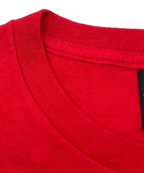 ACE OF HEARTS（エース オブ ハーツ）ACE OF HEARTS (エース オブ ハーツ) 半袖カットソー　古着 レッド サイズ:Lの古着・服飾アイテム