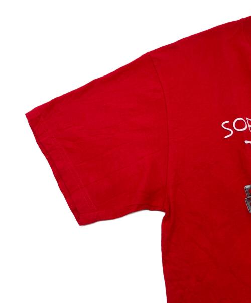 ACE OF HEARTS（エース オブ ハーツ）ACE OF HEARTS (エース オブ ハーツ) 半袖カットソー　古着 レッド サイズ:Lの古着・服飾アイテム
