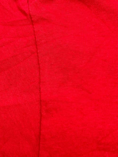 ACE OF HEARTS（エース オブ ハーツ）ACE OF HEARTS (エース オブ ハーツ) 半袖カットソー　古着 レッド サイズ:Lの古着・服飾アイテム
