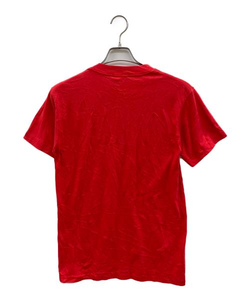 Ched by ANVIL（チェドバイアンビル）Ched by ANVIL (チェドバイアンビル) 80sプリントTシャツ レッド サイズ:Lの古着・服飾アイテム