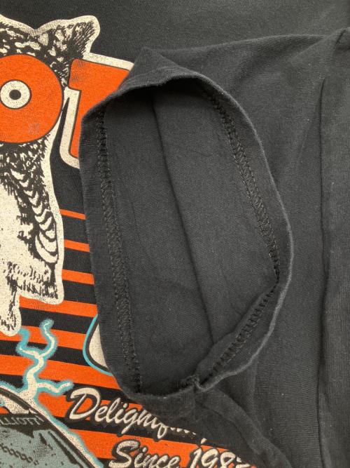 HOOTERS（フーターズ）HOOTERS (フーターズ) 半袖カットソー ブラック サイズ:XLの古着・服飾アイテム