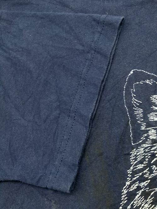 FRUIT OF THE LOOM（フルーツオブザルーム）FRUIT OF THE LOOM (フルーツオブザルーム) 90s刺繍Tシャツ ネイビー サイズ:Lの古着・服飾アイテム