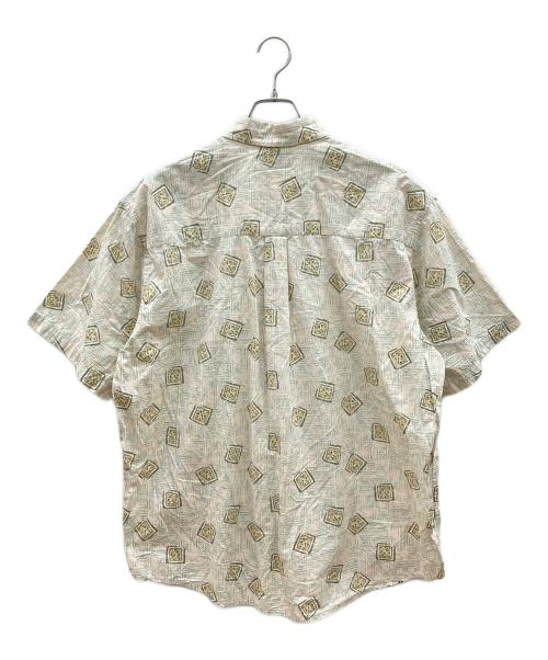 NATURAL ISSUE（ナチュラル イシュー）NATURAL ISSUE (ナチュラル イシュー) 90sボタンダウンシャツ ホワイト×カーキ サイズ:XLの古着・服飾アイテム