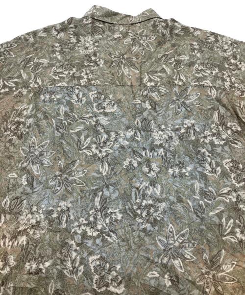 STRUCTURE（ストラクチャー）STRUCTURE (ストラクチャー) 00s総柄シャツ カーキ サイズ:Lの古着・服飾アイテム