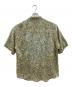 STRUCTURE (ストラクチャー) 00s総柄シャツ カーキ サイズ:L：4000円