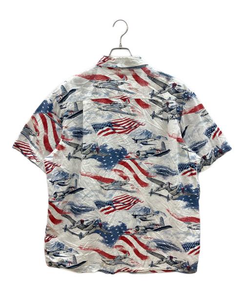 American Legacy（アメリカン・レガシー）American Legacy (アメリカン・レガシー) 半袖シャツ　古着 ホワイト サイズ:XLの古着・服飾アイテム