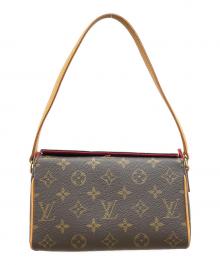 LOUIS VUITTON（ルイ ヴィトン）の古着「ショルダーバッグ　モノグラム　	レシタル　」｜ブラウン