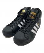 adidasアディダス）の古着「ハイカットスニーカー」｜ブラック×ホワイト