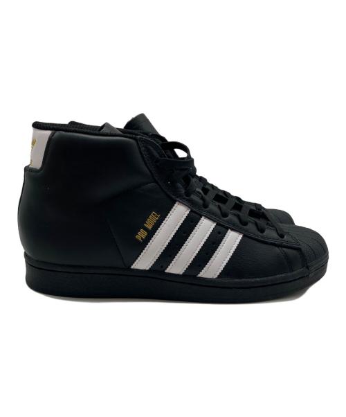 adidas（アディダス）adidas (アディダス) ハイカットスニーカー ブラック×ホワイト サイズ:26の古着・服飾アイテム