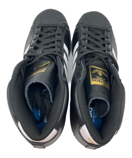 adidas（アディダス）adidas (アディダス) ハイカットスニーカー ブラック×ホワイト サイズ:26の古着・服飾アイテム