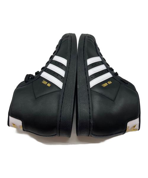 adidas（アディダス）adidas (アディダス) ハイカットスニーカー ブラック×ホワイト サイズ:26の古着・服飾アイテム