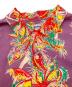中古・古着 HOUSTON (ヒューストン) アロハシャツ　ALOHA SHIRT (PALM TREE) パープル×レッド サイズ:XL：6000円