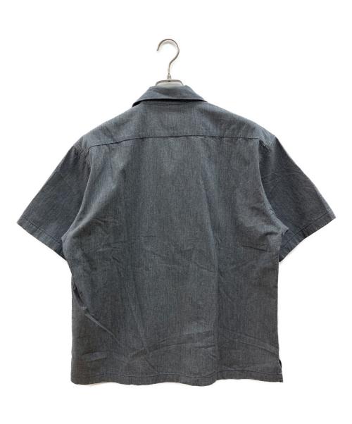 Schott（ショット）Schott (ショット) 半袖シャツ　COTTON COVERT SHIRT グレー サイズ:XLの古着・服飾アイテム