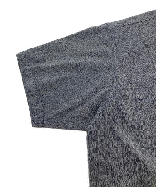 Schott（ショット）Schott (ショット) 半袖シャツ　COTTON COVERT SHIRT グレー サイズ:XLの古着・服飾アイテム