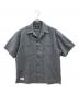 Schott（ショット）の古着「半袖シャツ　COTTON COVERT SHIRT」｜グレー