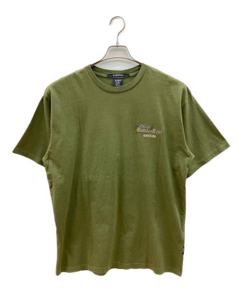AVIREX（アヴィレックス）AVIREX (アヴィレックス) 刺繍Tシャツ　TOPGUN TOMCAT　50th ANNIVERSARY カーキ サイズ:XLの古着・服飾アイテム