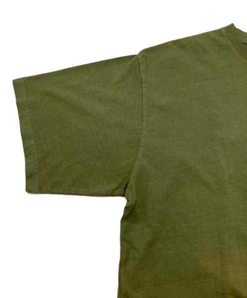 AVIREX（アヴィレックス）AVIREX (アヴィレックス) 刺繍Tシャツ　TOPGUN TOMCAT　50th ANNIVERSARY カーキ サイズ:XLの古着・服飾アイテム