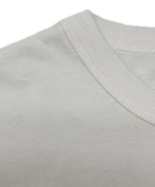 Schott（ショット）Schott (ショット) Tシャツ　HORSE FLOCKY T-SHIRT ホワイト サイズ:XLの古着・服飾アイテム