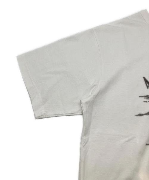 Schott（ショット）Schott (ショット) Tシャツ　HORSE FLOCKY T-SHIRT ホワイト サイズ:XLの古着・服飾アイテム