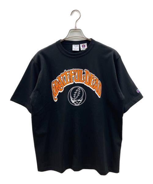 Champion（チャンピオン）Champion (チャンピオン) Tシャツ　Grateful Dead コラボ ブラック サイズ:Lの古着・服飾アイテム