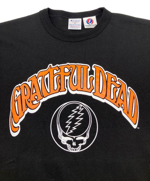 Champion（チャンピオン）Champion (チャンピオン) Tシャツ　Grateful Dead コラボ ブラック サイズ:Lの古着・服飾アイテム