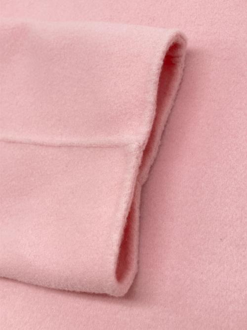 TOMORROW LAND（トゥモローランド）TOMORROW LAND (トゥモローランド) ノーカラーコート ピンク サイズ:36の古着・服飾アイテム