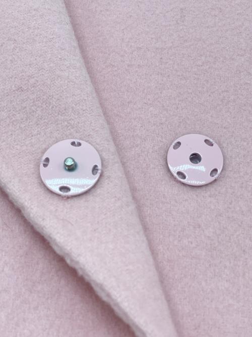 TOMORROW LAND（トゥモローランド）TOMORROW LAND (トゥモローランド) ノーカラーコート ピンク サイズ:36の古着・服飾アイテム
