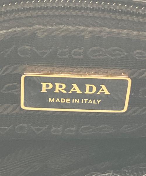 PRADA（プラダ）PRADA (プラダ) 2WAYバッグ ブラックの古着・服飾アイテム