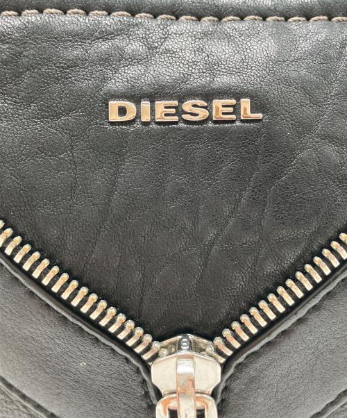 DIESEL（ディーゼル）DIESEL (ディーゼル) チェーンショルダーバッグ ブラックの古着・服飾アイテム