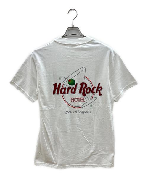 Hard Rock HOTEL（ハードロックホテル）Hard Rock HOTEL (ハードロックホテル) 90sプリントTシャツ LAS VEGAS ホワイト サイズ:S-Mの古着・服飾アイテム