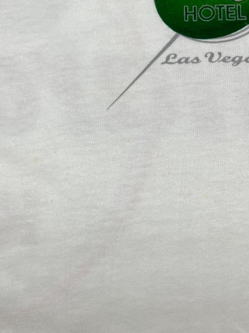 Hard Rock HOTEL（ハードロックホテル）Hard Rock HOTEL (ハードロックホテル) 90sプリントTシャツ LAS VEGAS ホワイト サイズ:S-Mの古着・服飾アイテム