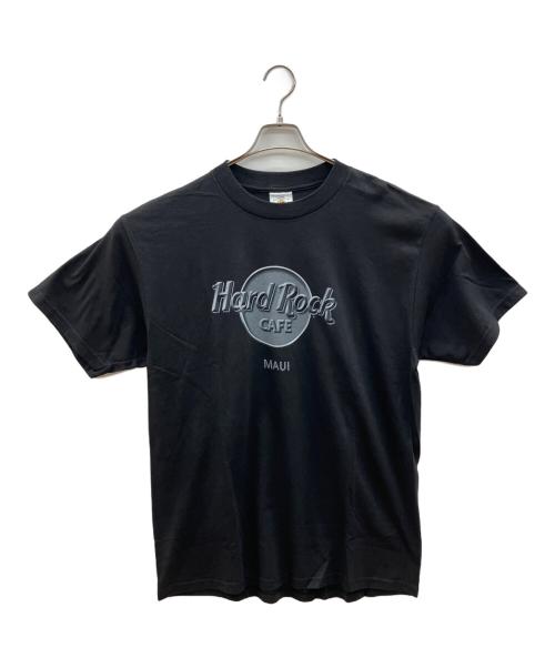Hard Rock cafe（ハードロックカフェ）Hard Rock cafe (ハードロックカフェ) 90sプリントTシャツ　MAUI ブラック サイズ:Lの古着・服飾アイテム