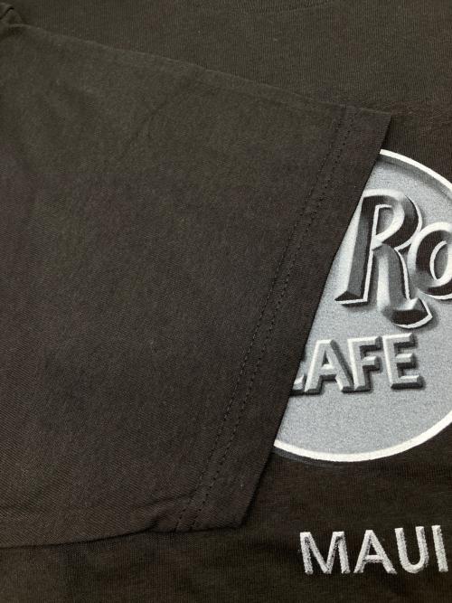 Hard Rock cafe（ハードロックカフェ）Hard Rock cafe (ハードロックカフェ) 90sプリントTシャツ　MAUI ブラック サイズ:Lの古着・服飾アイテム