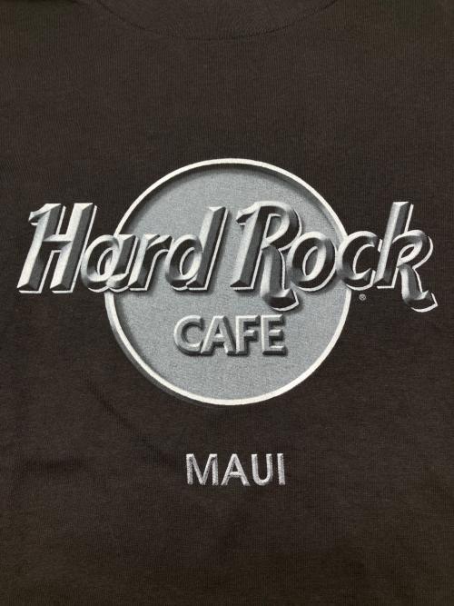 Hard Rock cafe（ハードロックカフェ）Hard Rock cafe (ハードロックカフェ) 90sプリントTシャツ　MAUI ブラック サイズ:Lの古着・服飾アイテム