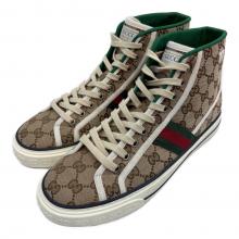 GUCCI（グッチ）の古着「TENNIS 1977」｜ベージュ×グリーン