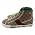 GUCCI (グッチ) TENNIS 1977 ベージュ×グリーン サイズ:7：35000円