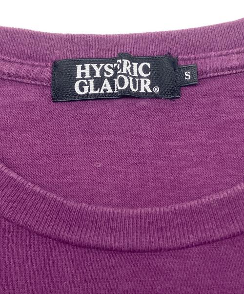 Hysteric Glamour（ヒステリックグラマー）Hysteric Glamour (ヒステリックグラマー) 長袖カットソー パープル サイズ:Sの古着・服飾アイテム