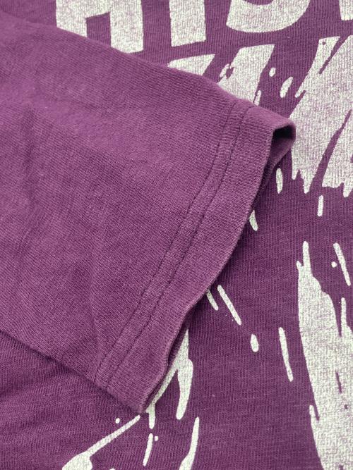 Hysteric Glamour（ヒステリックグラマー）Hysteric Glamour (ヒステリックグラマー) 長袖カットソー パープル サイズ:Sの古着・服飾アイテム
