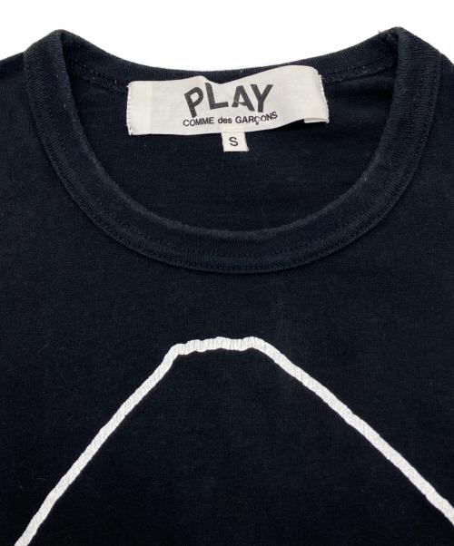 PLAY COMME des GARCONS（プレイコムデギャルソン）PLAY COMME des GARCONS (プレイコムデギャルソン) Tシャツ ブラック サイズ:Sの古着・服飾アイテム