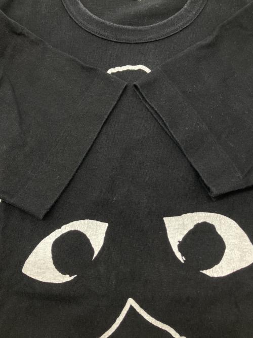 PLAY COMME des GARCONS（プレイコムデギャルソン）PLAY COMME des GARCONS (プレイコムデギャルソン) Tシャツ ブラック サイズ:Sの古着・服飾アイテム
