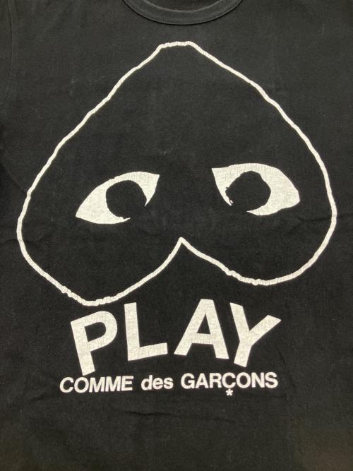 PLAY COMME des GARCONS（プレイコムデギャルソン）PLAY COMME des GARCONS (プレイコムデギャルソン) Tシャツ ブラック サイズ:Sの古着・服飾アイテム