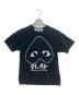 PLAY COMME des GARCONS（プレイコムデギャルソン）の古着「Tシャツ」｜ブラック