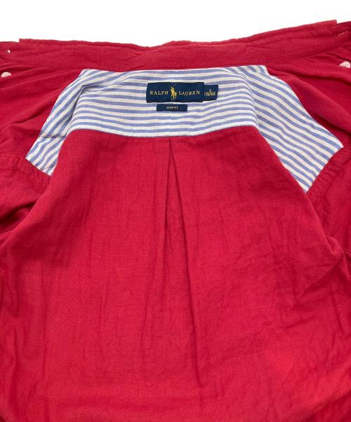 RALPH LAUREN（ラルフローレン）RALPH LAUREN (ラルフローレン) 長袖シャツ レッド サイズ:Sの古着・服飾アイテム