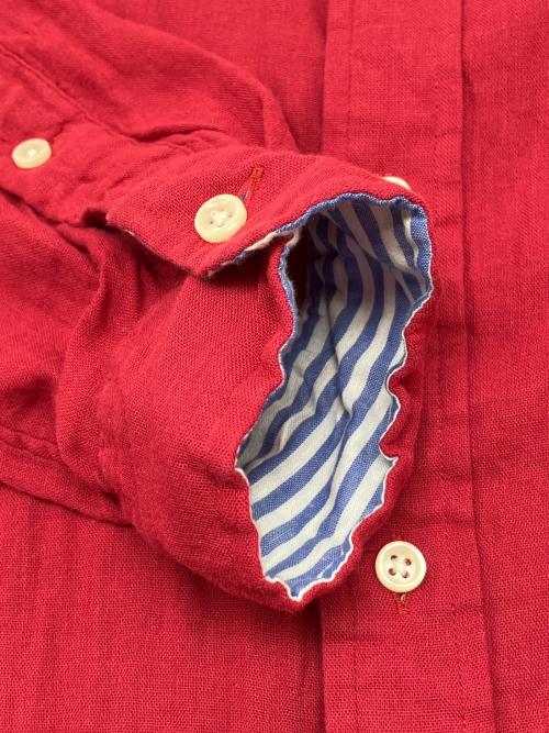 RALPH LAUREN（ラルフローレン）RALPH LAUREN (ラルフローレン) 長袖シャツ レッド サイズ:Sの古着・服飾アイテム