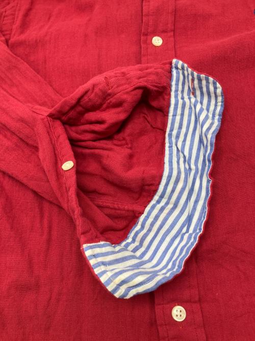 RALPH LAUREN（ラルフローレン）RALPH LAUREN (ラルフローレン) 長袖シャツ レッド サイズ:Sの古着・服飾アイテム
