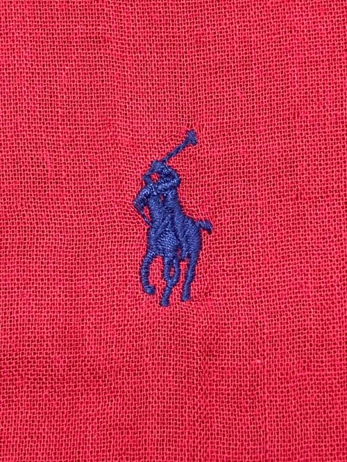 RALPH LAUREN（ラルフローレン）RALPH LAUREN (ラルフローレン) 長袖シャツ レッド サイズ:Sの古着・服飾アイテム