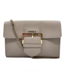FURLA（フルラ）の古着「ショルダーバッグ」｜ベージュ